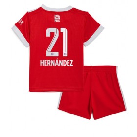 Baby Fußballbekleidung Bayern Munich Lucas Hernandez #21 Heimtrikot 2022-23 Kurzarm (+ kurze hosen)